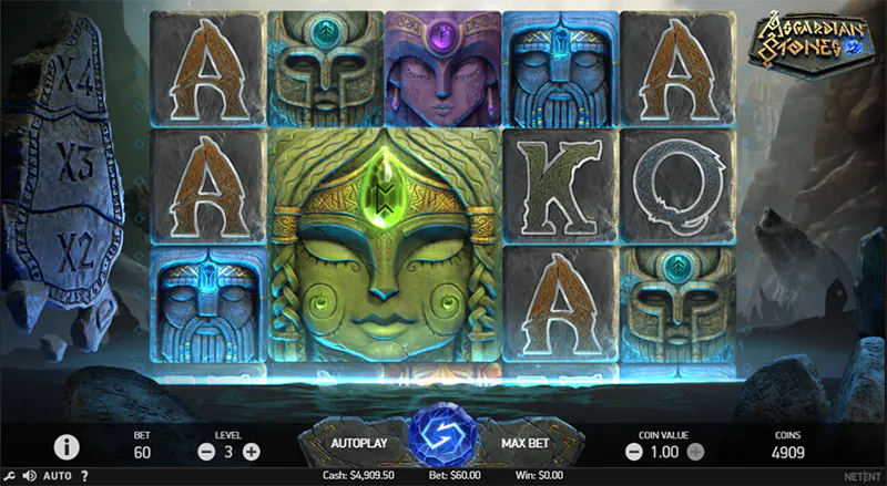 Asgardian stones slot demo