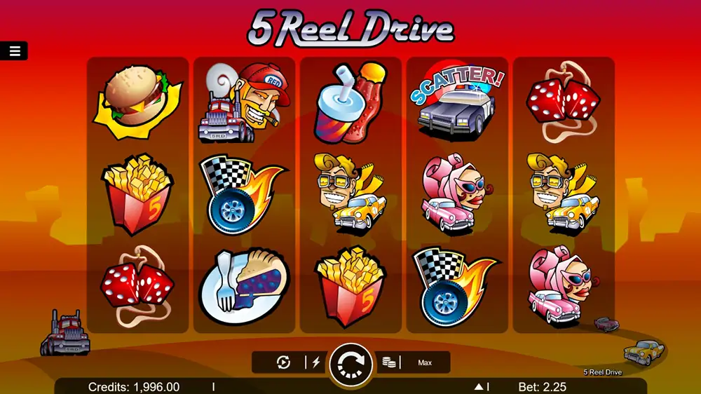 5 Reel Drive Slot demo play