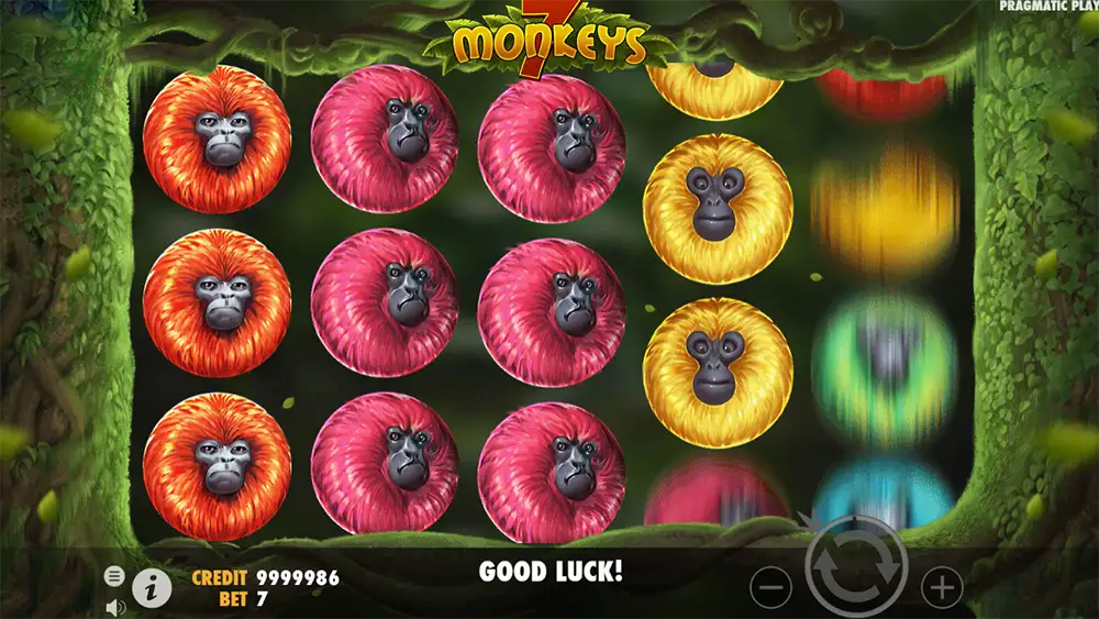 7 Monkeys Slot demo