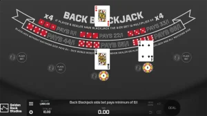 Back Blackjack demo