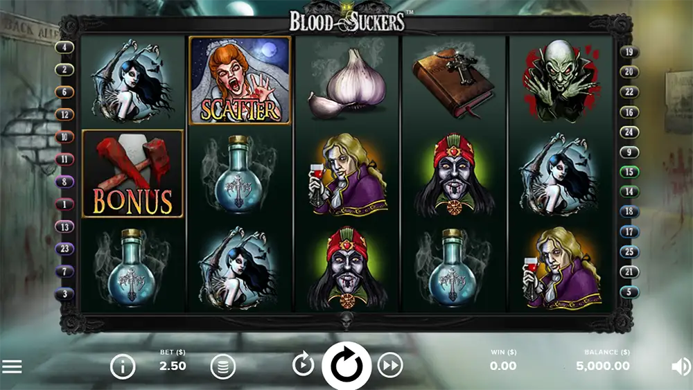 Blood Suckers Slot demo play