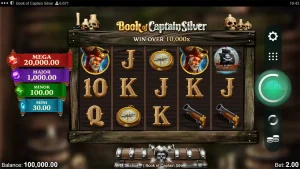 Book of Captain Silver Slot demo