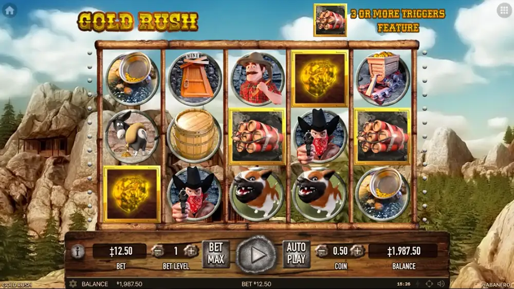 Gold Rush Slot demo