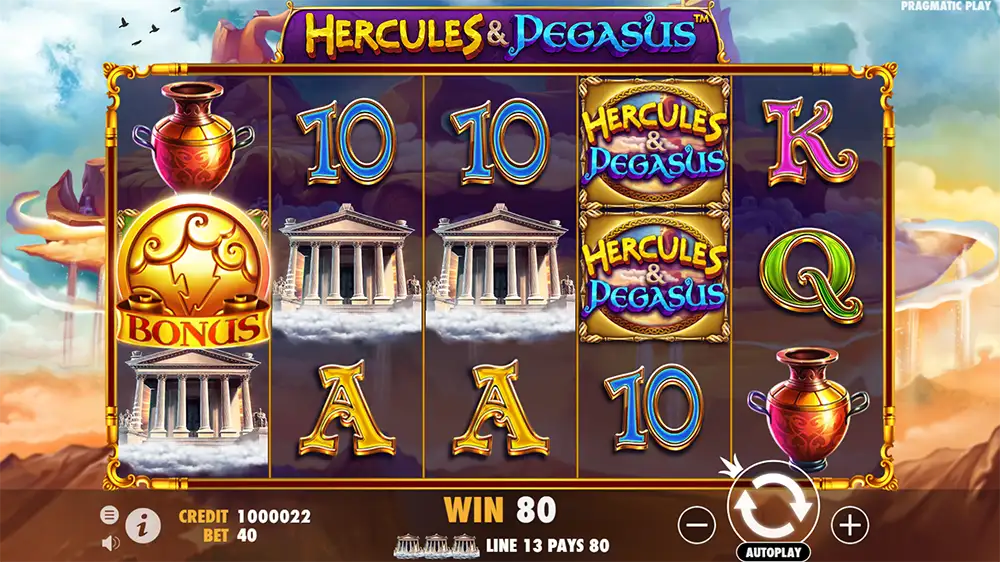 Hercules and Pegasus Slot demo