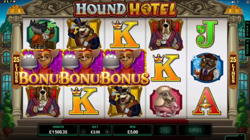 Hound Hotel Slot demo