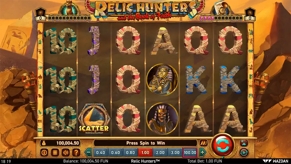Relic Hunters Slot demo