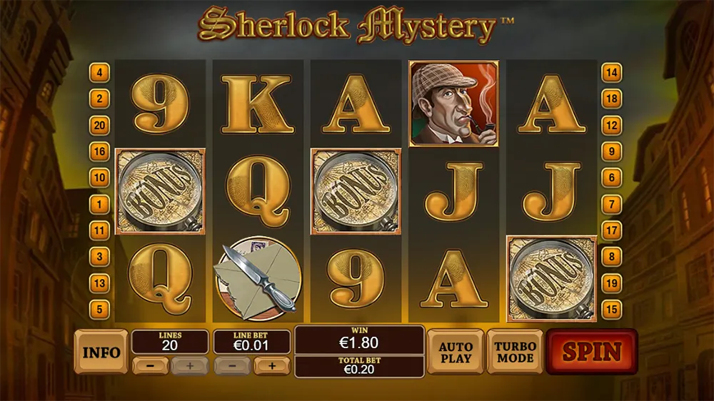 Sherlock Mystery Slot demo
