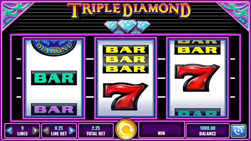 Triple Diamond Slot demo play
