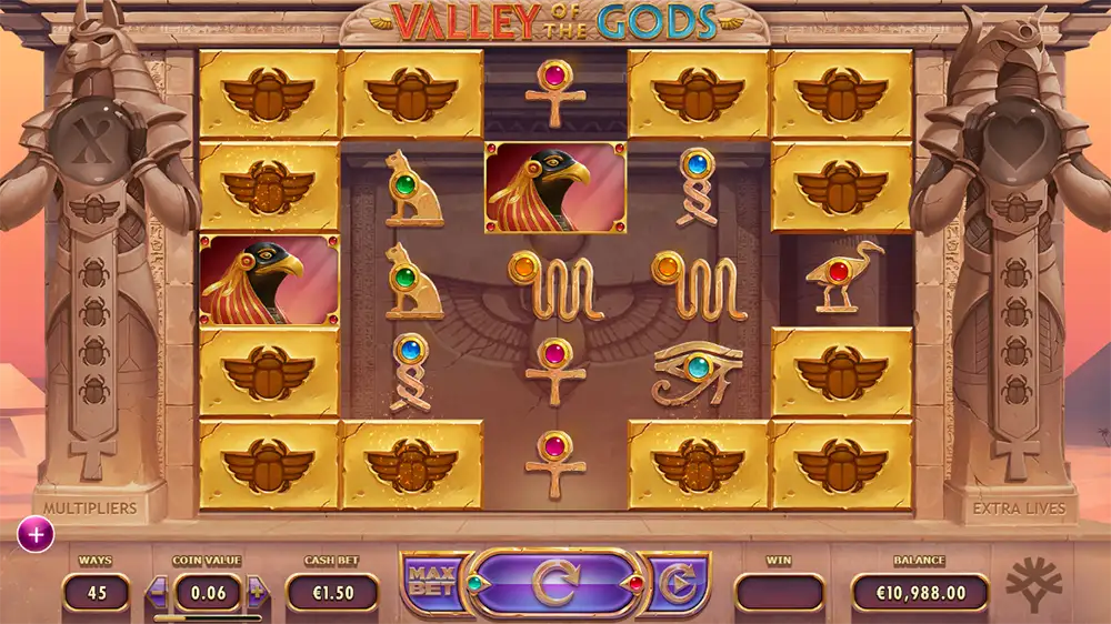 Valley of the Gods Slot demo play