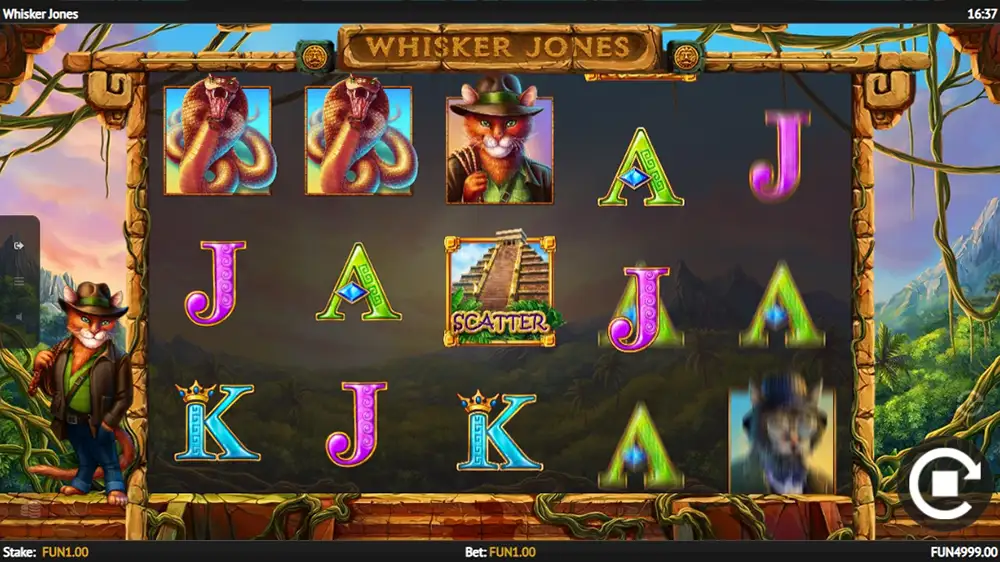 Whisker Jones Slot demo