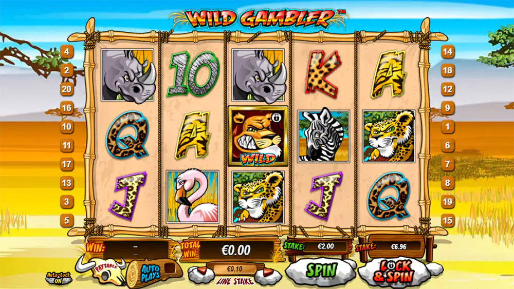 Wild Gambler Slot demo