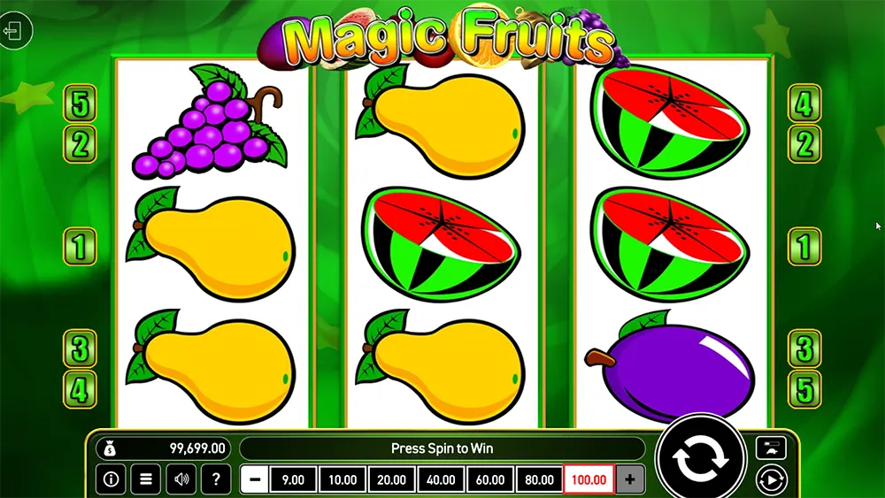 Magic Fruits Slot demo play