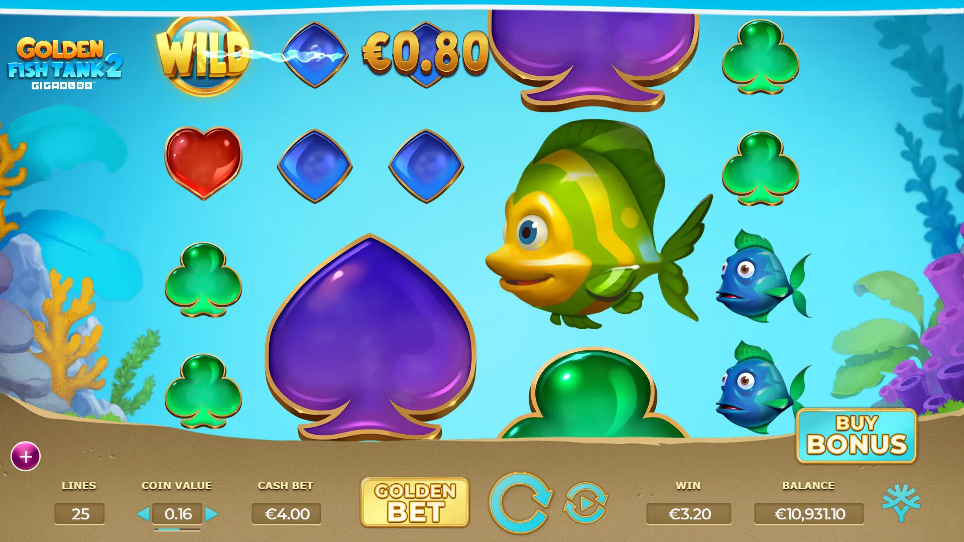 Golden Fish Tank 2 Gigablox demo play
