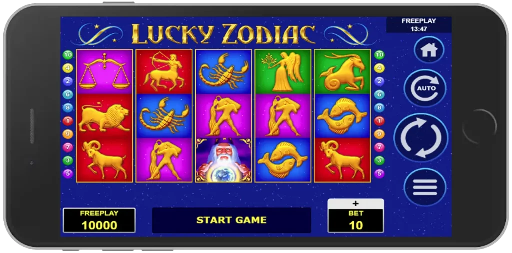 Lucky Zodiac slot mobile