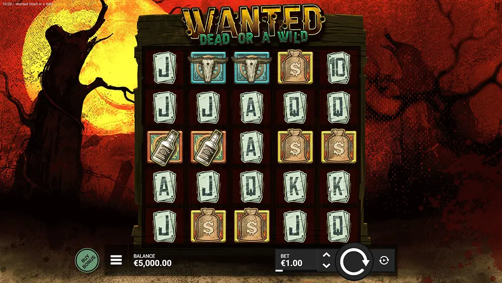 Wanted Dead or a Wild slot demo