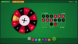 Mini Roulette game demo