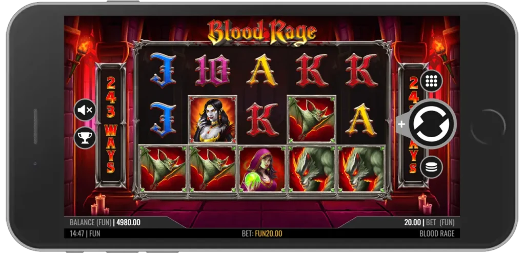 blood rage slot mobile