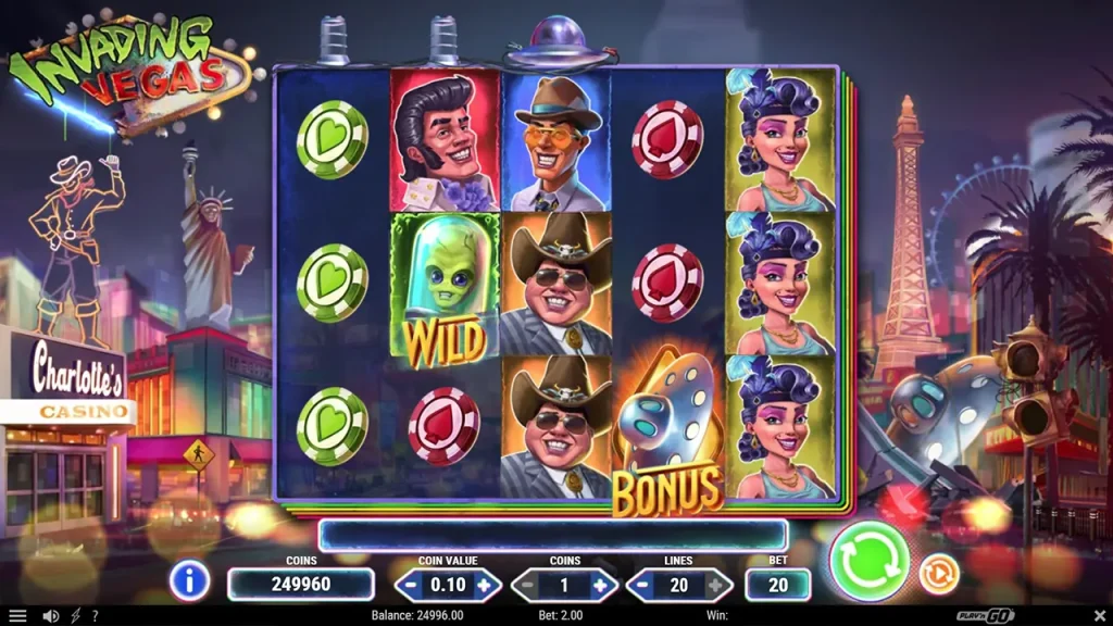 Invading Vegas slot free play