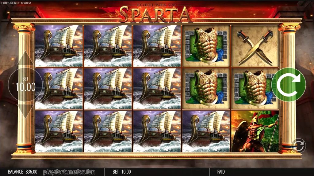 Fortunes Of Sparta slot demo