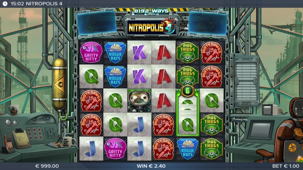 Nitropolis 4 free spins