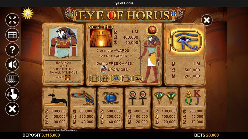 play eye of horus free