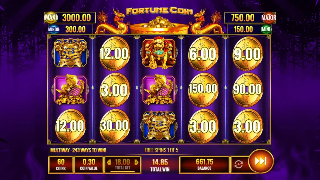 fortune coin bonus