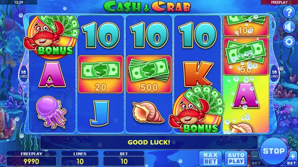 CashAndCrab slot free