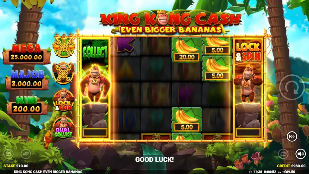 king kong cash even bigger bananas free